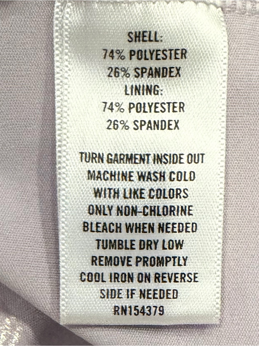 Aeropostale Flex Scoop Neck Tennis Dress, Light Lavender, Size Large - Picture 8 of 8
